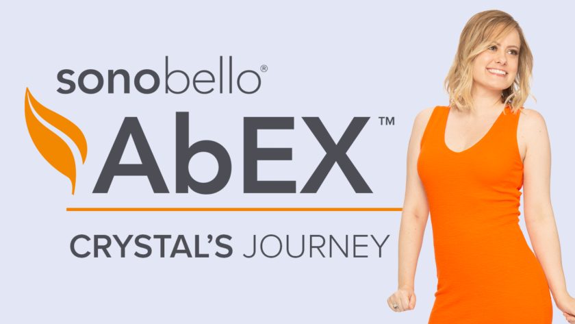 Learn about Crystal's journey with AbEX tummy tuck alternative surgery at Sono Bello!