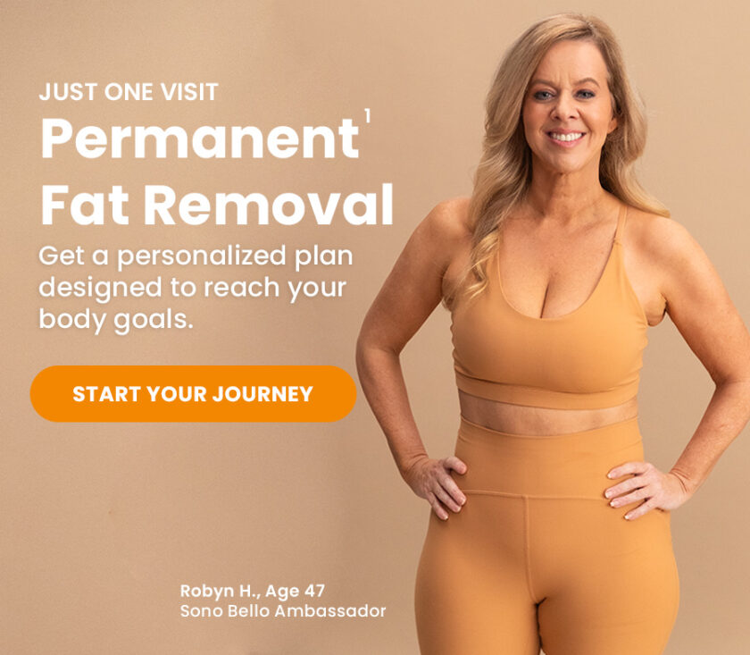 Start your journey to one visit permanent fat removal at Sono Bello