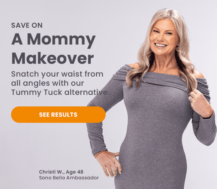 Save on Mommy Makeovers at Sono Bello